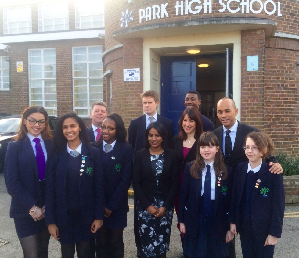 Park High School - MPs Visit Park High