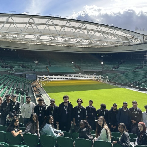 A Level Business Students Visit Wimbledon Tennis Club