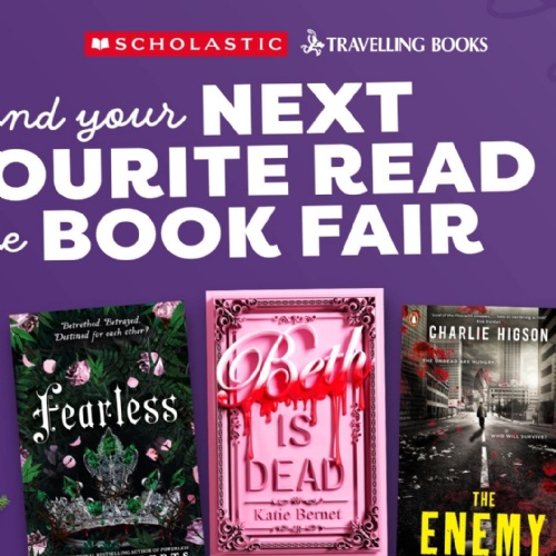 The Scholastic Book Fair, 27th April - 1st May